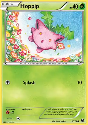 Hoppip 3/114 Steam Siege