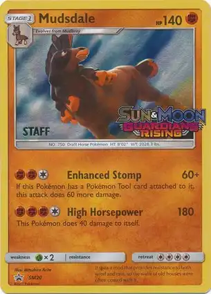 Mudsdale SM20 Sun & Moon Promos