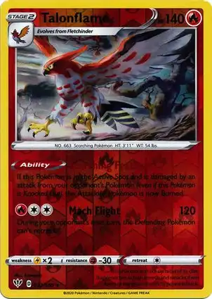 Talonflame 032/189 Darkness Ablaze