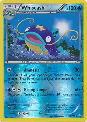 Whiscash 40/160 Primal Clash