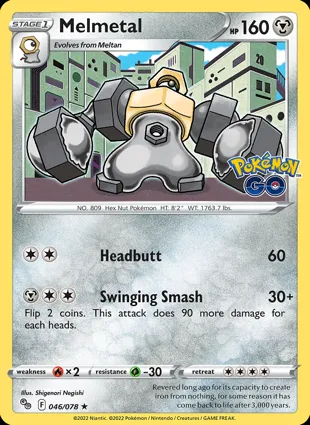 Melmetal 046/078 Pokémon GO