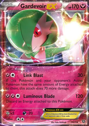Gardevoir-EX 78/114 Steam Siege