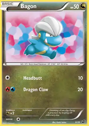 Bagon 6/20 Dragon Vault