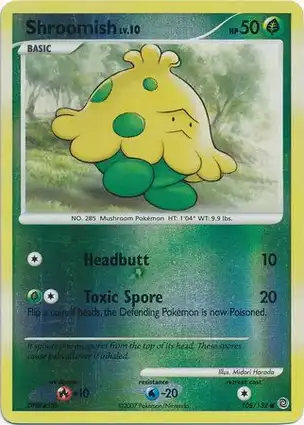 Shroomish 108/132 Secret Wonders