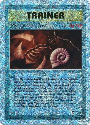 Mysterious Fossil 109/110 Legendary Collection