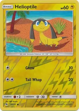 Helioptile 37/131 Forbidden Light