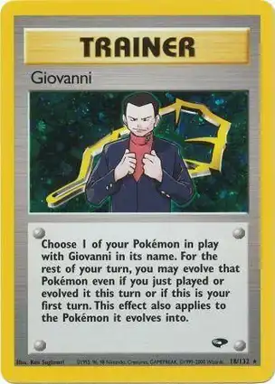 Giovanni 18/132 Gym Challenge