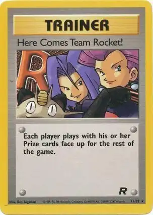 Here Comes Team Rocket! 71/82 Team Rocket