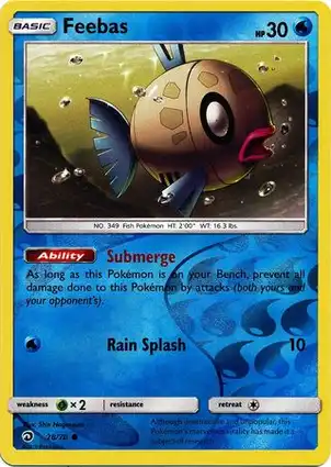 Feebas 28/70 Dragon Majesty
