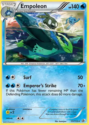 Empoleon 35/113 Legendary Treasures