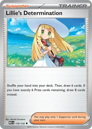 Lillie's Determination 119/132 Mega Evolution