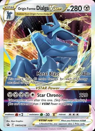 Origin Forme Dialga VSTAR SWSH256 Sword & Shield Promos