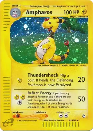 Ampharos H1/H32 Aquapolis