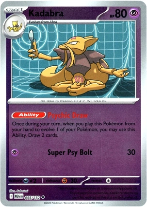 Kadabra 055/132 Mega Evolution