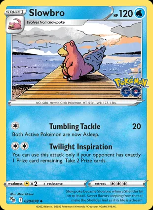 Slowbro 020/078 Pokémon GO