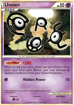 Unown 51/102 Triumphant