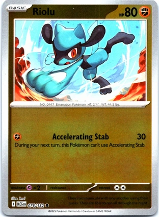 Riolu 076/132 Mega Evolution