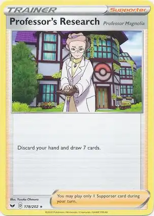 Professor's Research 178/202 Sword & Shield