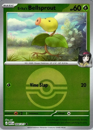 Erika's Bellsprout 004/217 Ascended Heroes