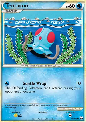 Tentacool 80/102 Triumphant