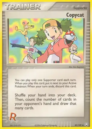 Copycat 83/109 EX Team Rocket Returns