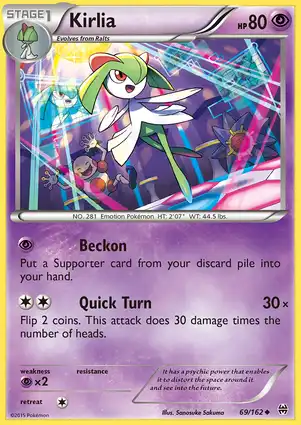 Kirlia 69/162 BREAKthrough