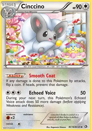 Cinccino RC19/RC25 Legendary Treasures
