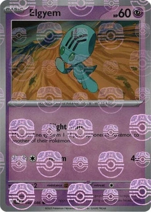 Elgyem 040/086 Black Bolt