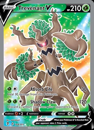 Trevenant V 168/203 Evolving Skies