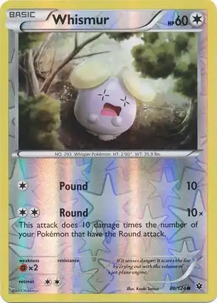 Whismur 80/124 Fates Collide
