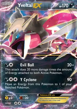 Yveltal EX XY150 XY Promos