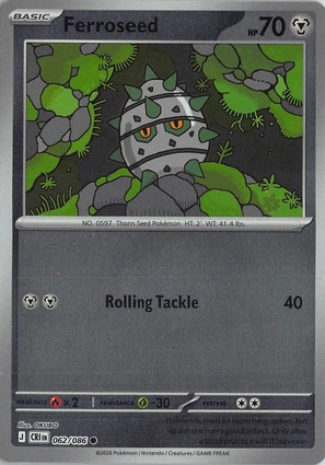 Ferroseed 062/086 Chaos Rising