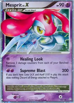 Mesprit LV.X 143/146 Legends Awakened
