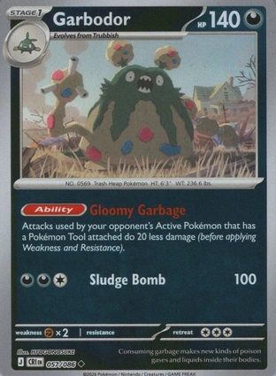 Garbodor 057/086 Chaos Rising