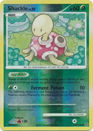 Shuckle 109/132 Secret Wonders