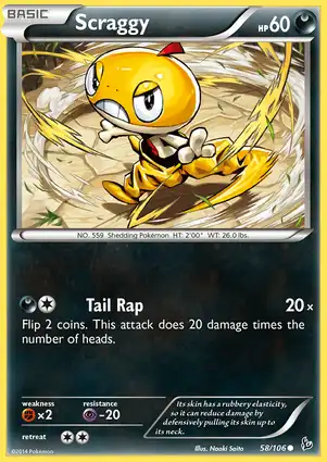 Scraggy 58/106 Flashfire