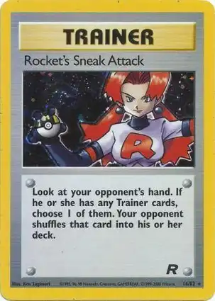 Rocket's Sneak Attack 16/82 Team Rocket
