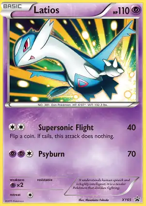 Latios XY65 XY Promos