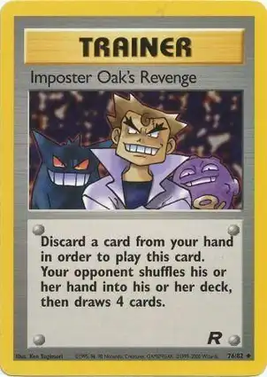 Imposter Oak's Revenge 76/82 Team Rocket