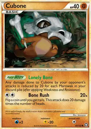 Cubone 60/102 Triumphant