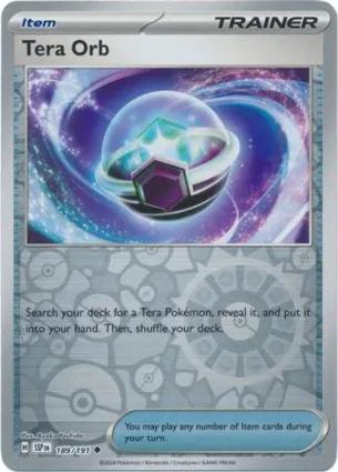Tera Orb 189/191 Surging Sparks