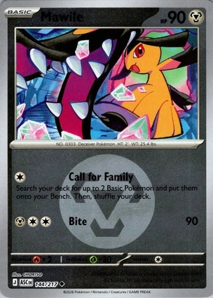 Mawile 144/217 Ascended Heroes