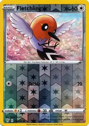 Fletchling 151/189 Darkness Ablaze