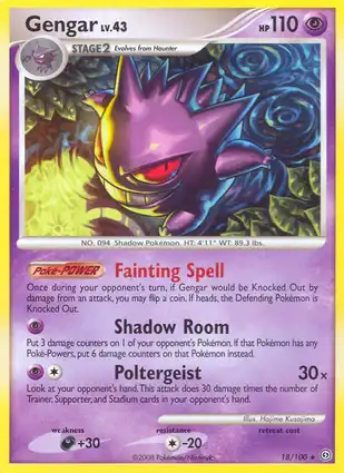 Gengar 18/100 Stormfront