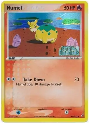 Numel 59/100 EX Crystal Guardians