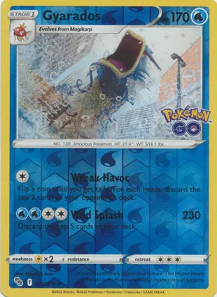 Gyarados 022/078 Pokémon GO
