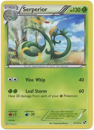 Serperior 5/114 Black & White