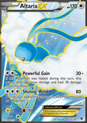 Altaria-EX 123/124 Fates Collide