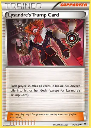 Lysandre's Trump Card 99/119 Phantom Forces