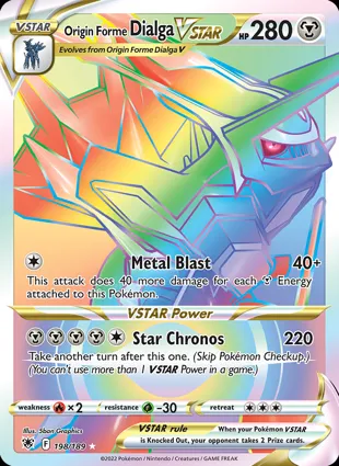 Origin Forme Dialga VSTAR 198/189 Astral Radiance
